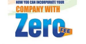 Zero Fees Company Registration
