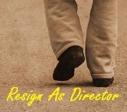 Resignation-of-director