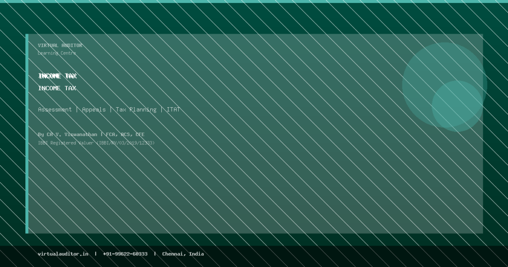 Income-tax — Virtual Auditor